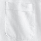 Harold Men's Short Sleeve Shirt with Mandarin Collar and Chest Pocket