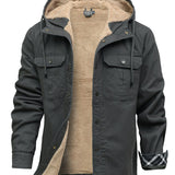 Elegant Men's Fleece Jacket