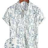 Larry Men's Short Sleeve Shirt – White