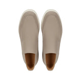 Men's Ankle-Height Suede Loafers – Greige