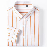 Men's Elegant Striped Cotton Shirt