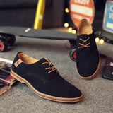 Men's Suede Oxford Shoes