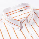 Men's Elegant Striped Cotton Shirt