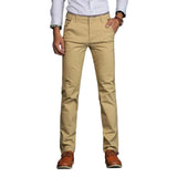 Elegant Solid-Colour Men's Pants
