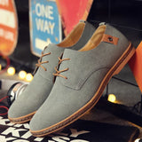Men's Suede Oxford Shoes