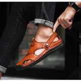 Classic Men's Leather Sandals