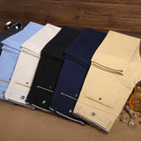 Elegant Solid-Colour Men's Pants
