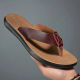 Casual Men's Leather Sandals