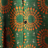 Men's 1970s-Style Floral Shirt