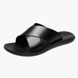 Duncan Men's Cross-Strap Sandals