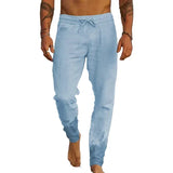 Men's Linen Beach Shorts