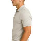Men's Zip Polo Shirt