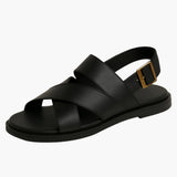 Cameron Elegant Men's Cross-Strap Sandals