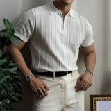 Men's Old Money Cotton Polo Shirt