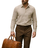 Stuart Men's Leather Travel Bag