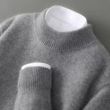 Men's Elegant Soft Knit Sweater