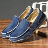Men's Canvas Slip-On Shoes