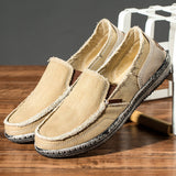 Men's Canvas Slip-On Shoes