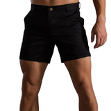 Elegant Men's Cotton Chino Shorts
