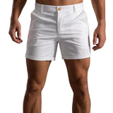 Elegant Men's Cotton Chino Shorts