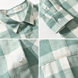 Men's Cotton Plaid Shirt