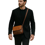 Gary Men's Leather Shoulder Bag