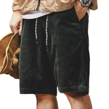 Elegant Men's Corduroy Shorts