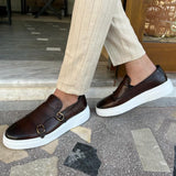 Men's Leather Slip-On Loafers