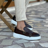Men's Leather Slip-On Loafers