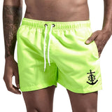 Clayton Men's Elegant Anchor Swim Shorts