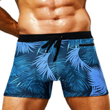 Douglas Men's Tropical Print Swim Boxers