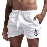Clayton Men's Elegant Anchor Swim Shorts