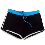Brian Men's Black Ocean-Look Swim Shorts