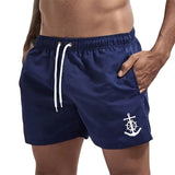 Clayton Men's Elegant Anchor Swim Shorts