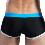 Brian Men's Black Ocean-Look Swim Shorts
