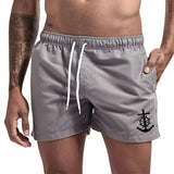 Clayton Men's Elegant Anchor Swim Shorts