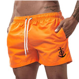 Clayton Men's Elegant Anchor Swim Shorts