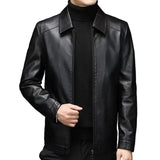 Men's Casual Genuine Leather Jacket