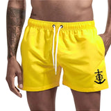 Clayton Men's Elegant Anchor Swim Shorts