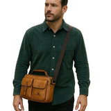 Lloyd Square Retro Men's Crossbody Bag