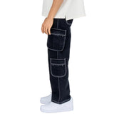 Brian Men's Japanese Denim Cargo Pants