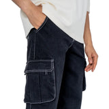 Brian Men's Japanese Denim Cargo Pants