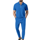 Men's Polo Shirt and Pants Set