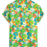 Graham Men's Hawaiian Short Sleeve Shirt – Green