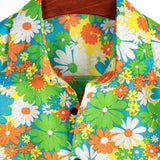 Graham Men's Hawaiian Short Sleeve Shirt – Green