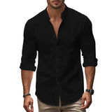 Airy Men's Linen-Blend Shirt