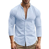 Airy Men's Linen-Blend Shirt