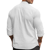 Airy Men's Linen-Blend Shirt