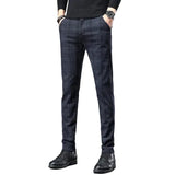Men's Casual Check Pants