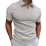 Men's Zip Polo Shirt